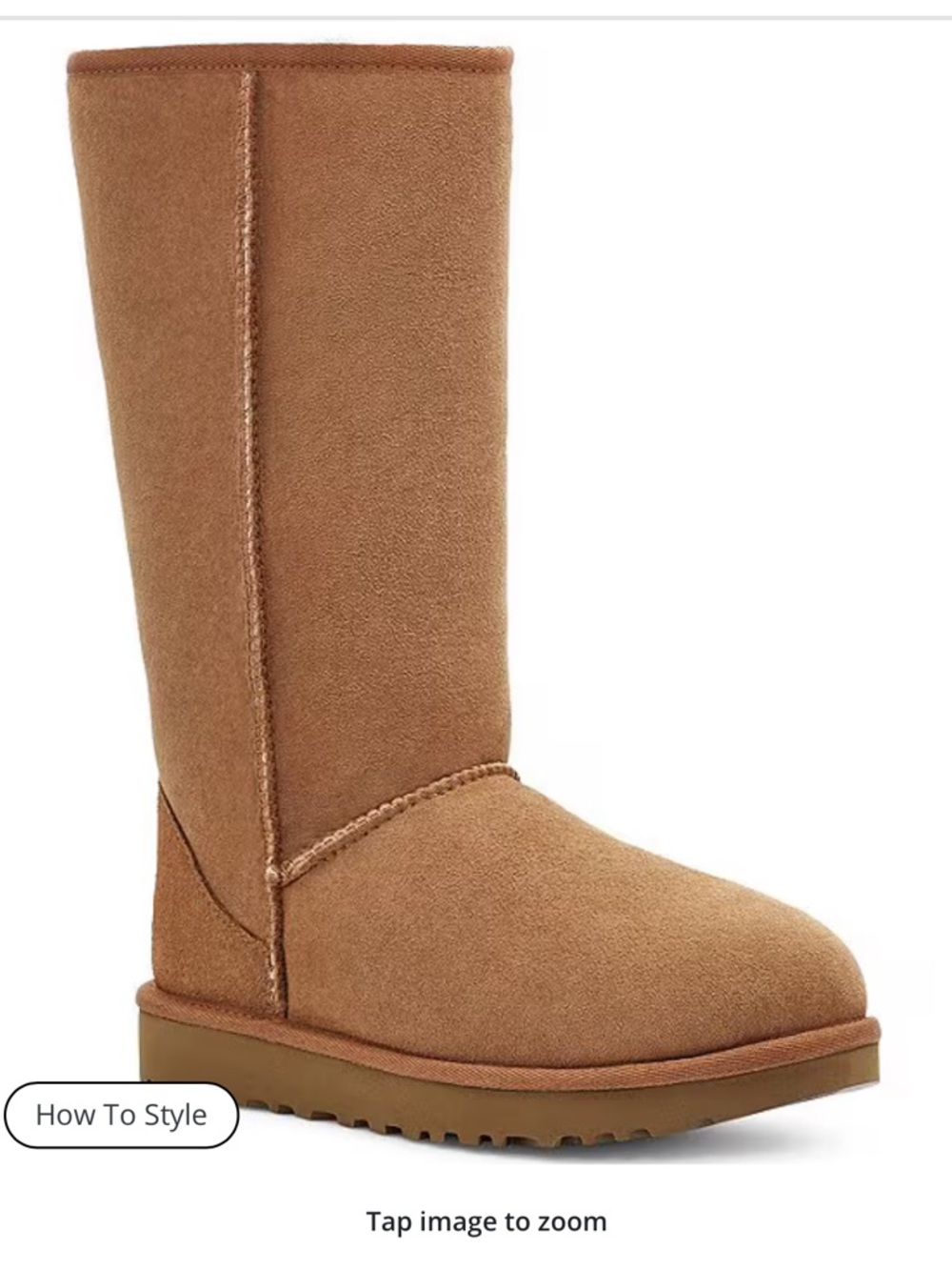 Classic Tall II Suede Water Repellent Boots